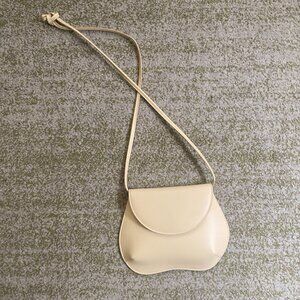 Butter yellow leather mini bag